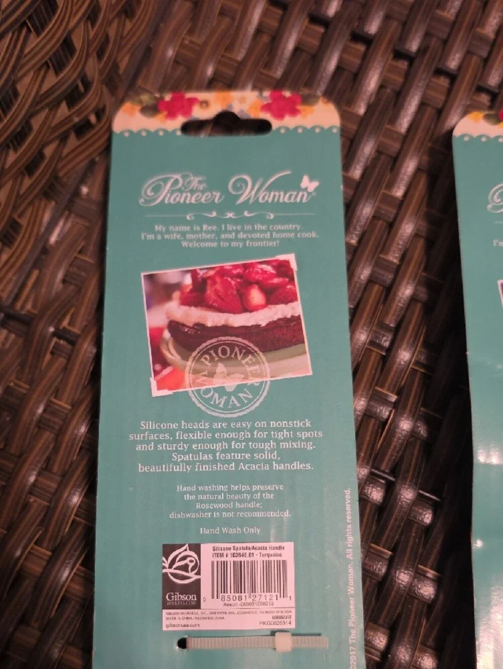 Pioneer Woman Silicone Spatula & Brush New